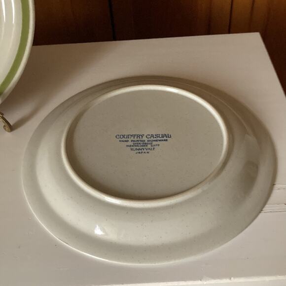 Vintage Country Casual “Sunnyvale” Dinner Plates, Set of 2 - Picture 8 of 10